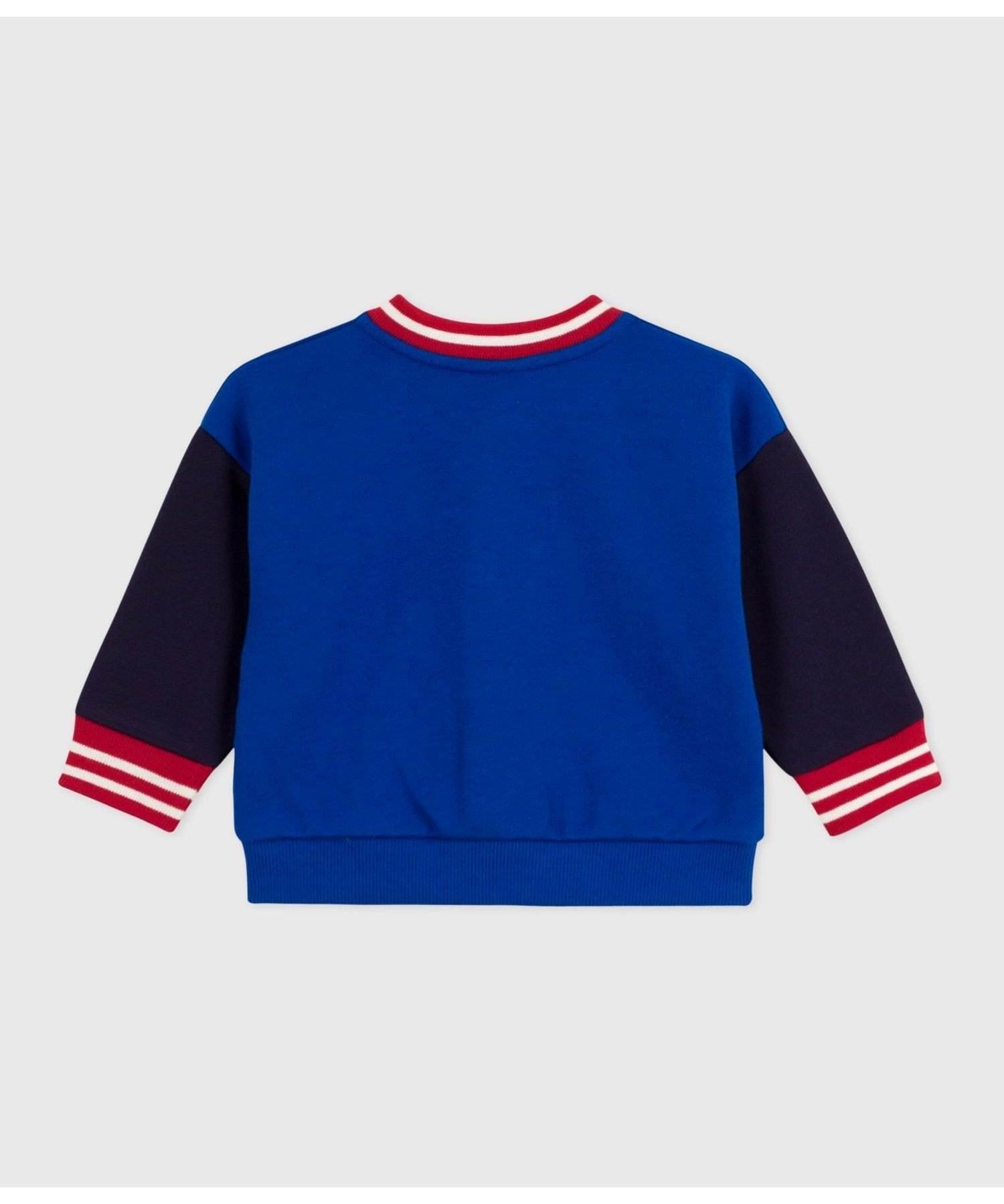 Блузон Petit Bateau, Royal Blue/Blue — фото 3