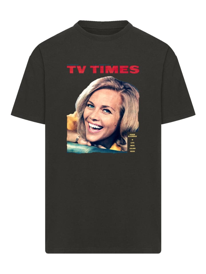 

Футболка большого размера с изображением обложки TV Times Honor Blackman 1964, черного цвета F4NT4STIC, Черный, Футболка большого размера с изображением обложки TV Times Honor Blackman 1964, черного цвета F4NT4STIC