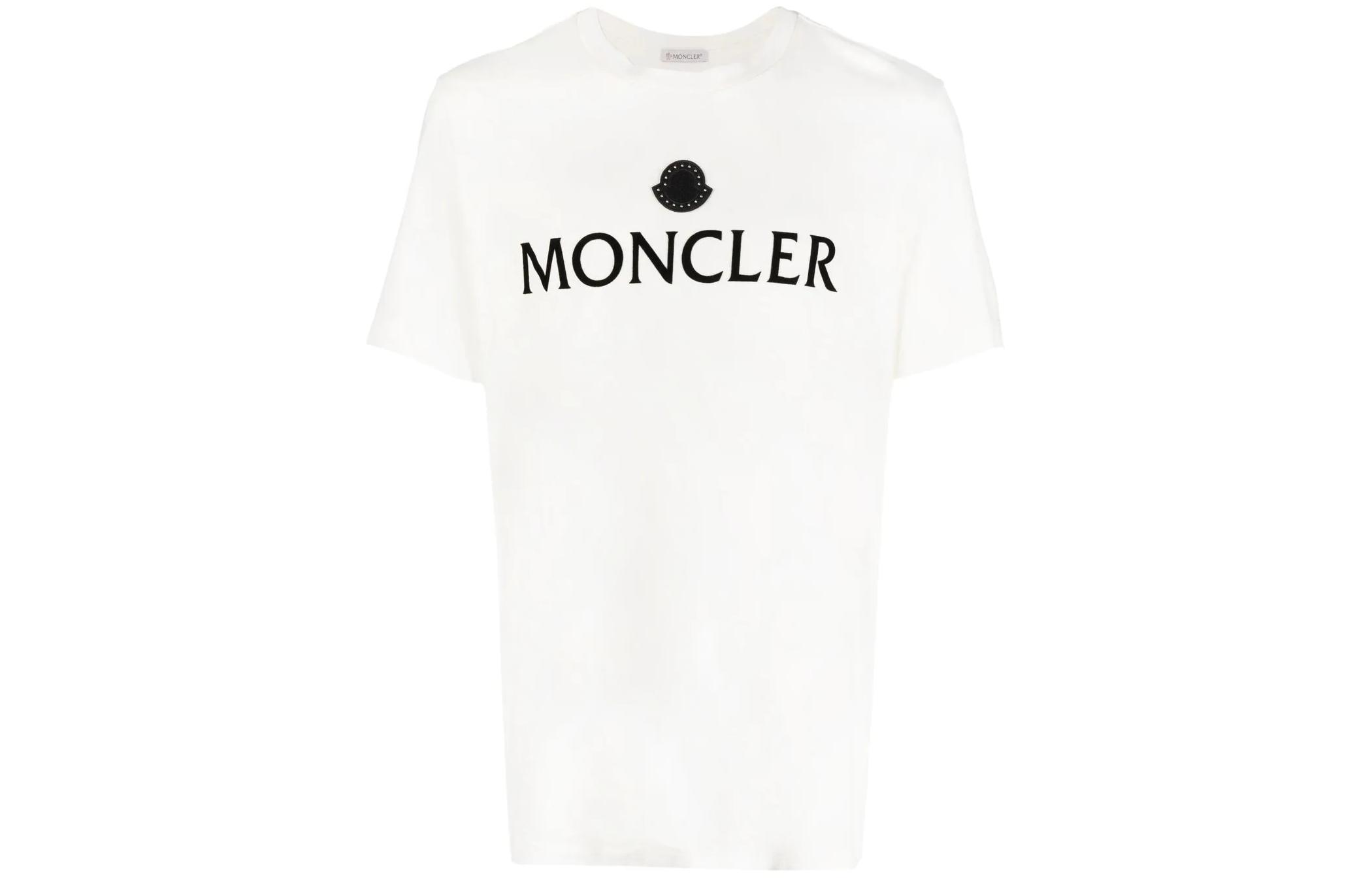 

SS22 Футболка мужская белая Moncler