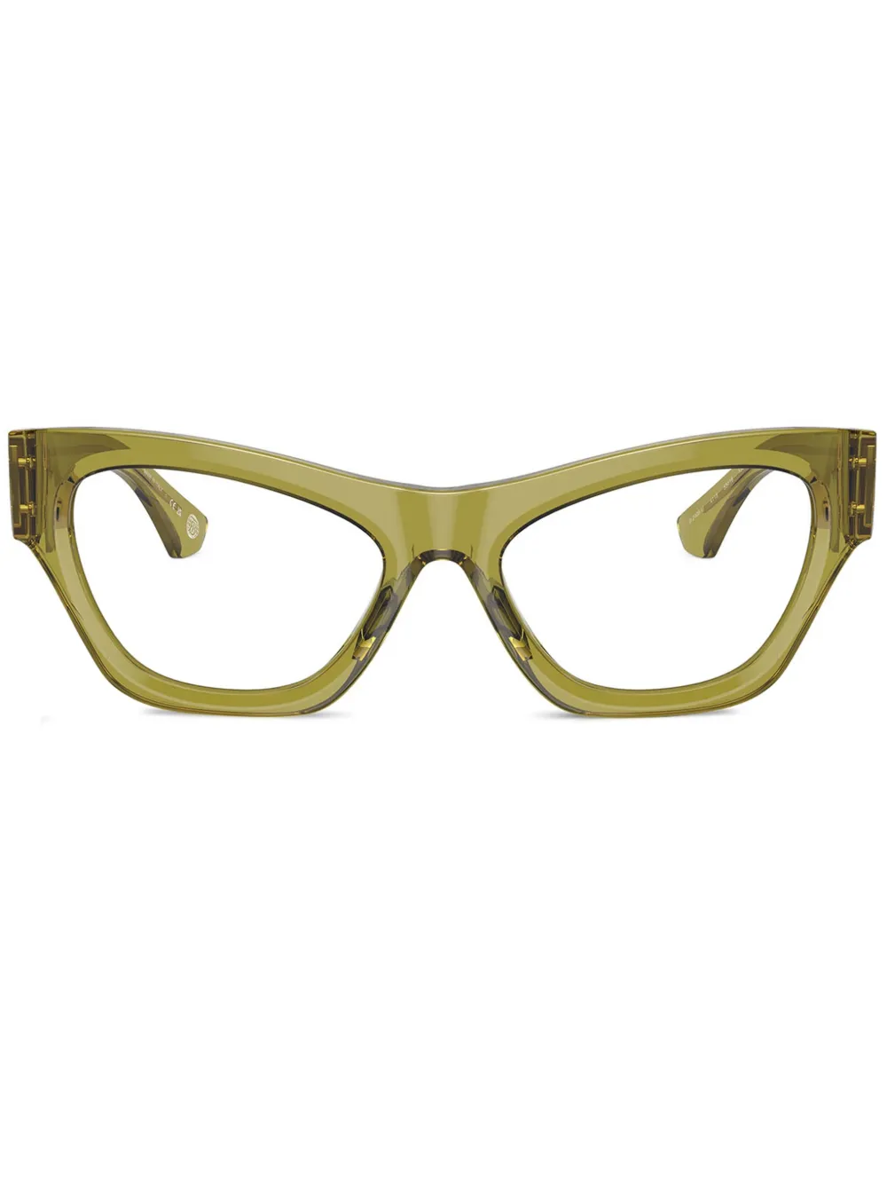 

Очки в оправе 'кошачий глаз' Burberry Eyewear, зеленый