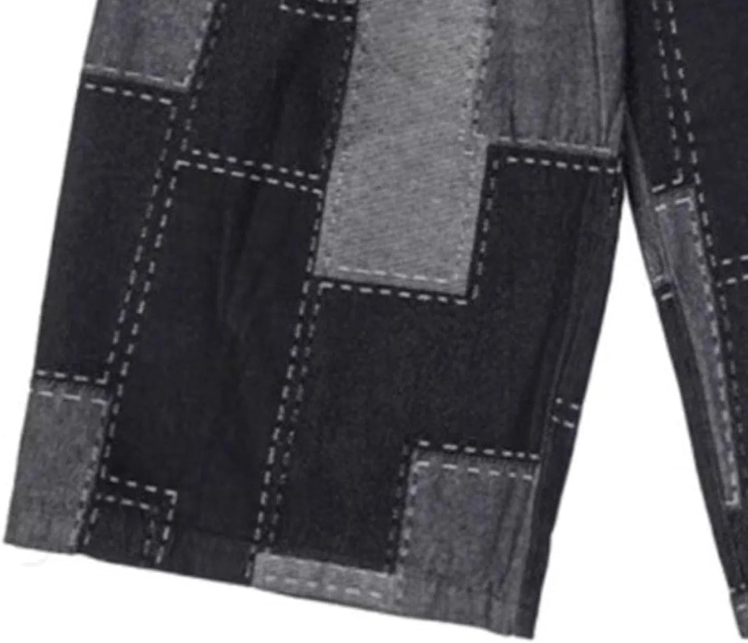 Джинсы свободные Men's Baggy Jeans, Black — фото 3