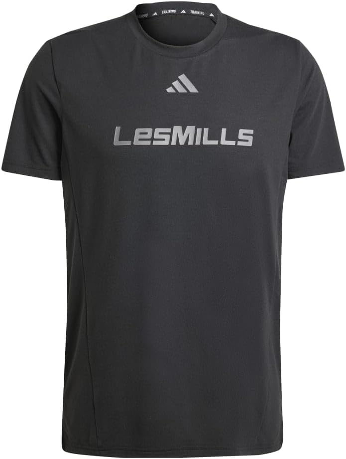 

Мужская футболка с коротким рукавом adidas Les Mills Graphic Short Sleeve Tee JRS32, черный