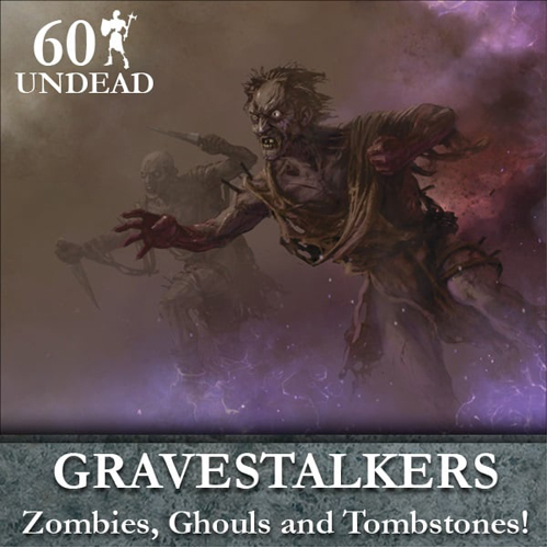 

Фигурка Kings Of War Undead Gravestalker Horde Mantic Games
