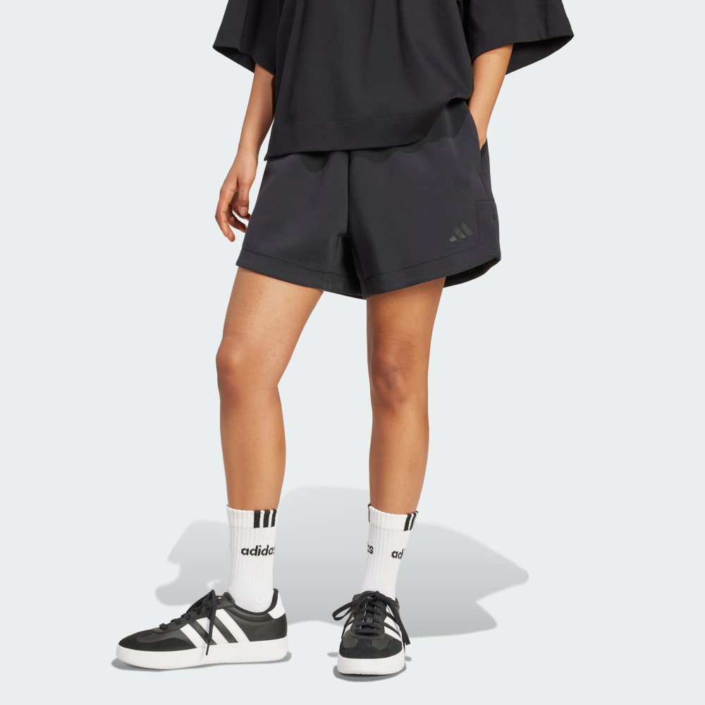 

Шорты Adidas Soft Lux Loose Shorts, черный