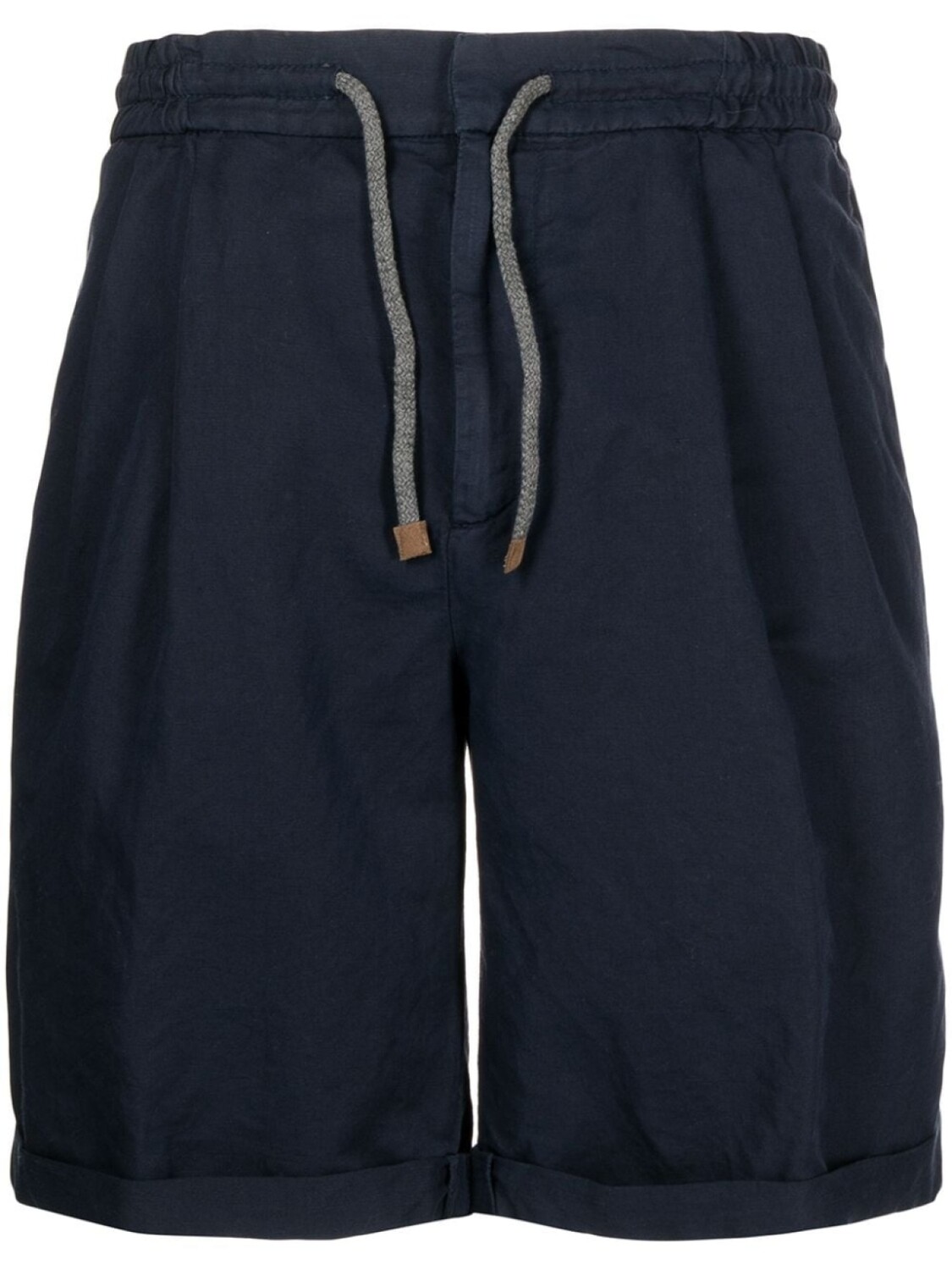 

Brunello Cucinelli шорты чинос с кулиской, синий