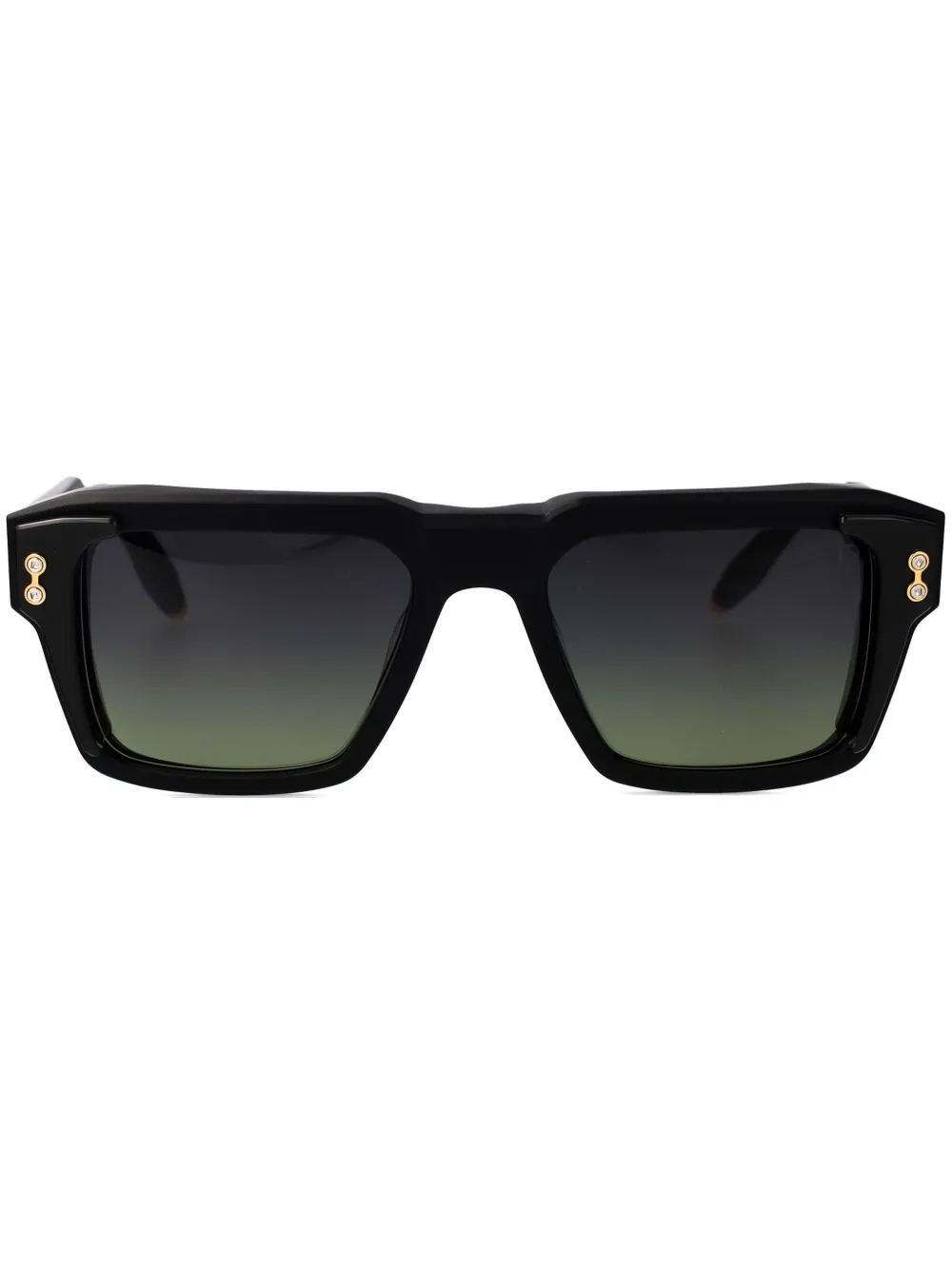 

Солнцезащитные очки в прямоугольной оправе Akoni, черный