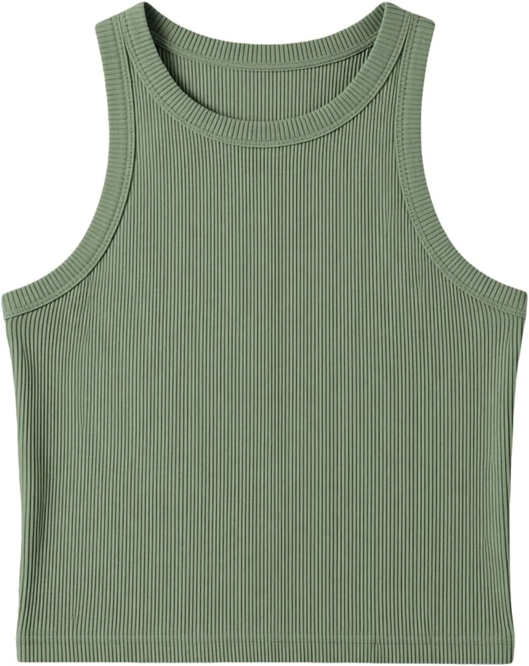 Топ-майка для девочек хлопковая, Light Green