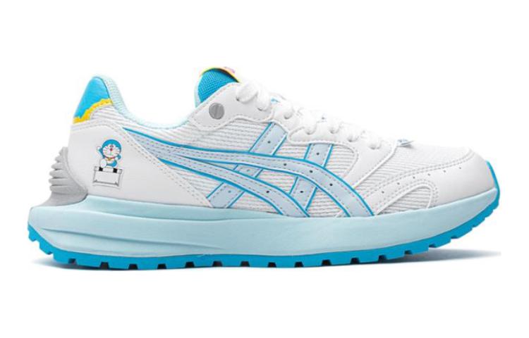 ASICS Doraemon x Tarther Sc Дышащие и износостойкие низкие кроссовки для детей White Blue Подростки — фото 3