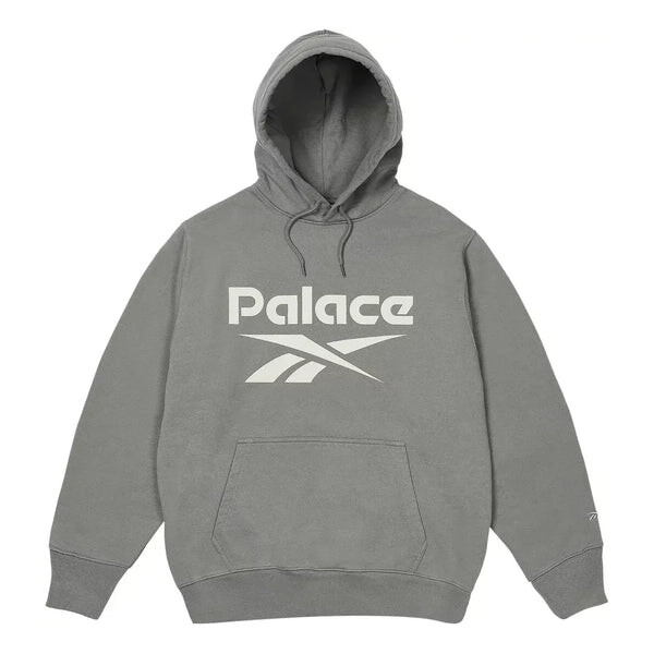 

Толстовка x reebok hoodie 'grey' Palace, серый