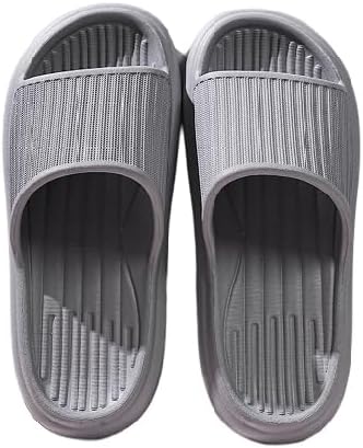 

Унисекс тапочки BYDZKJ для женщин и мужчин, нескользящие, ультралегкие, мягкие сандалии, мягкие домашние шлепанцы для использования дома, в саду, ванной или у бассейна, серый