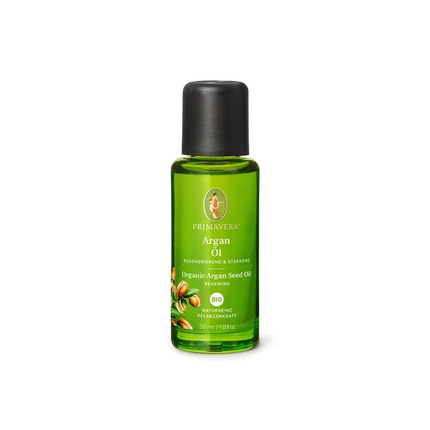 

PRIMAVERA Argan Oil Bio 30 мл Стеклянная бутылка Ароматерапевтическое масло для тела Натуральная косметика Веган