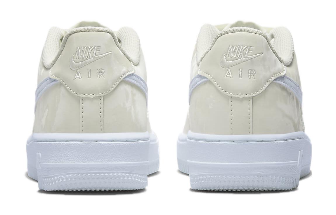 Nike Air Force 1 GS 'Pale Ivory Sea Glass', Бежево-голубой — фото 4