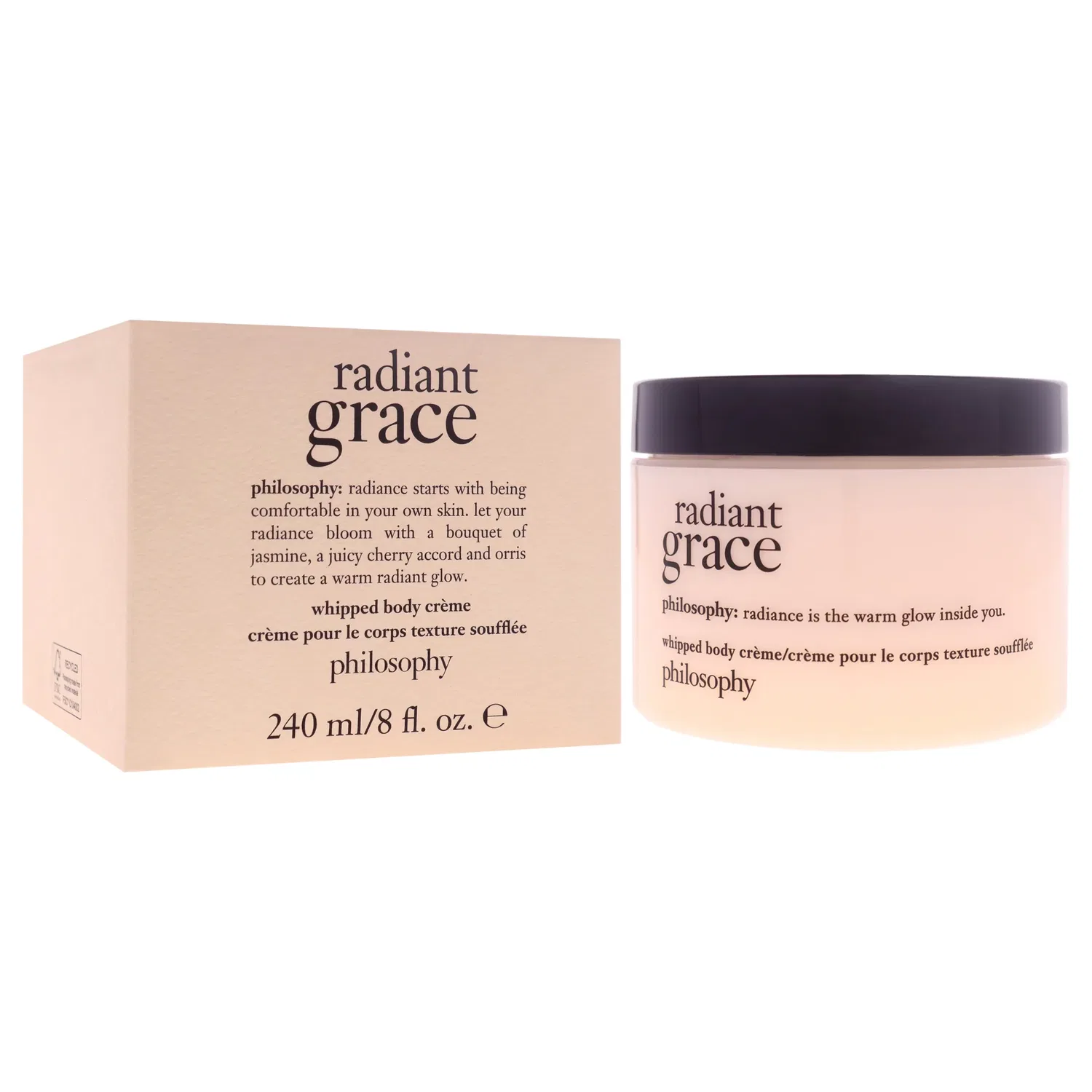 Крем для тела Radiant Grace Whipped Body Creme от Philosophy для женщин - 227 г (8 унций), белый — фото 3