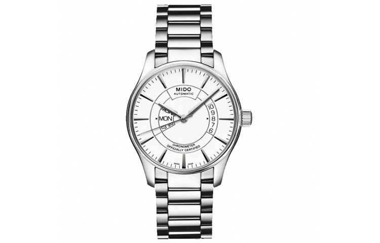 

MIDO Часы Men's Brunner Series Watch, White