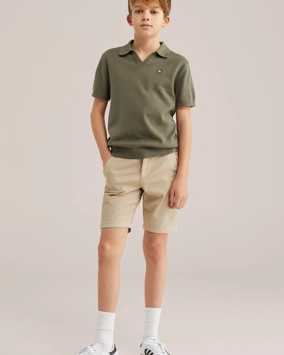 Узкие брюки We Fashion, Beige — фото 4