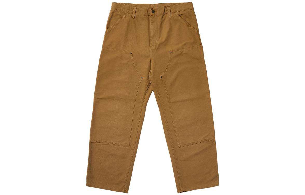 

Брюки Carhartt Wip Double Knee с усиленными коленями PALACE, хаки