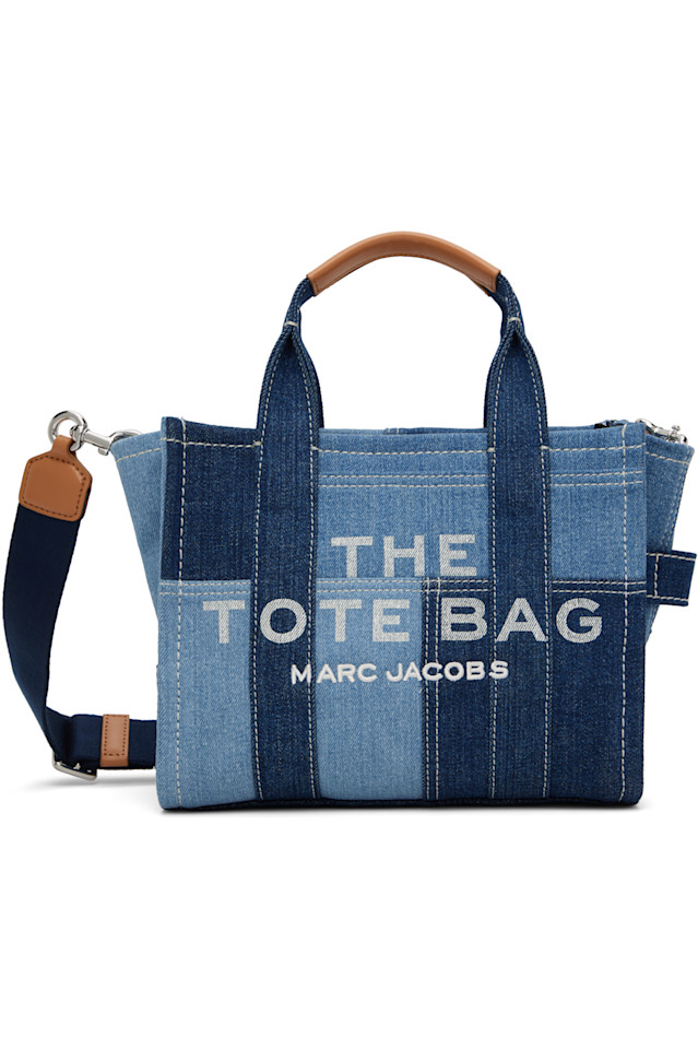 

Джимовая маленькая сумка tote Marc Jacobs, синий