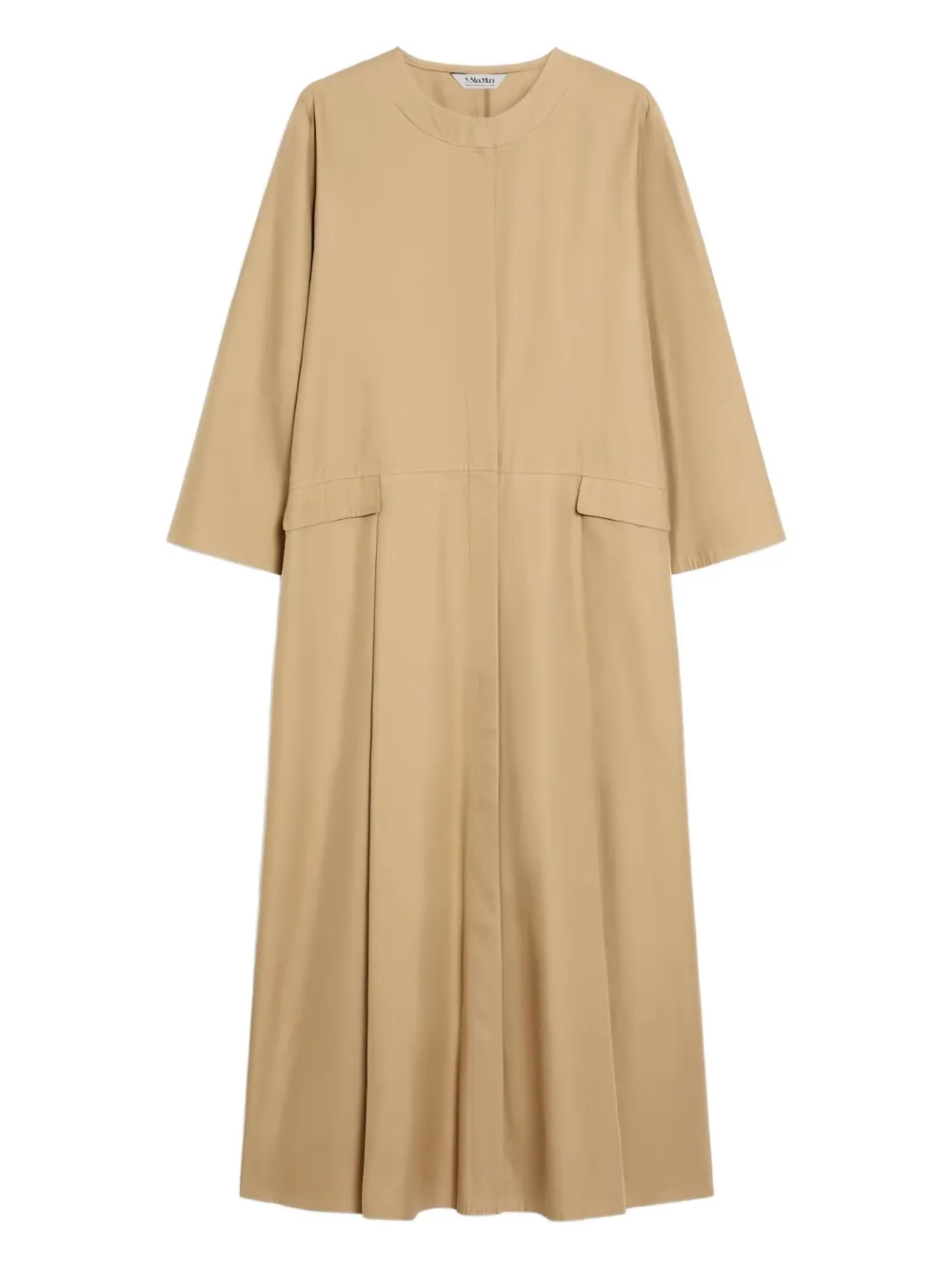 

Плиссированное макси-платье 'S Max Mara, нейтральный