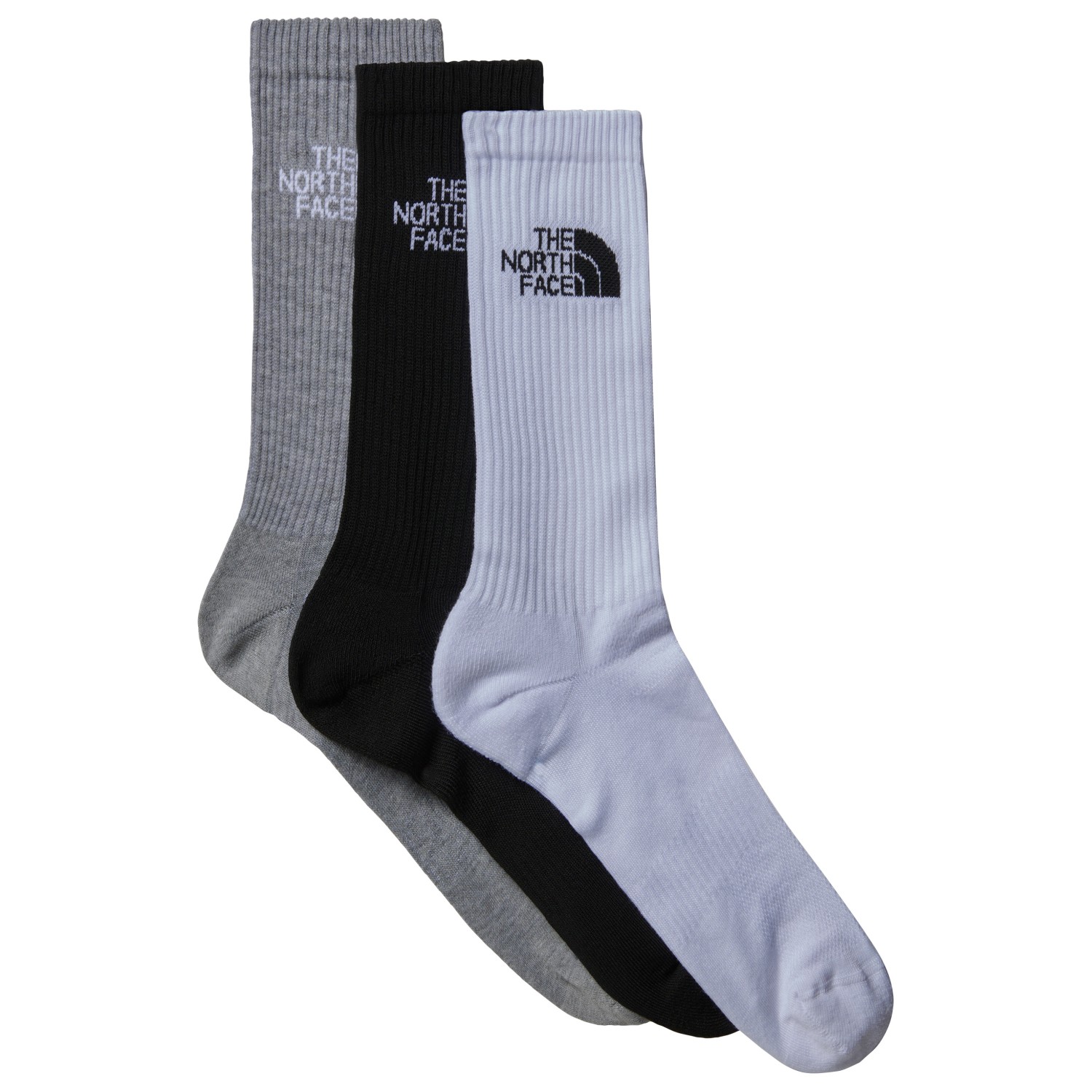 

Многофункциональные носки The North Face Multi Sport Cush Crew Socks 3-Pack, цвет Black Assorted