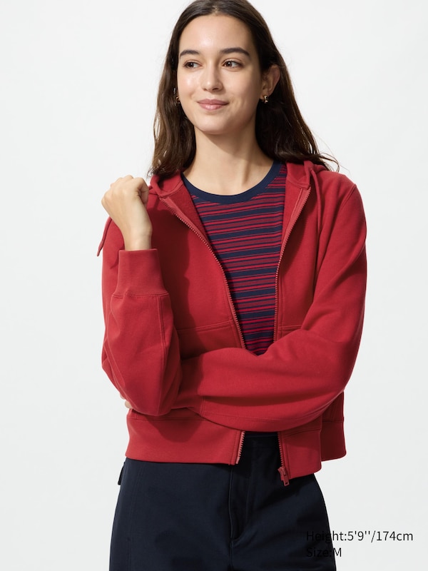 

Толстовка на молнии Uniqlo, 16 red
