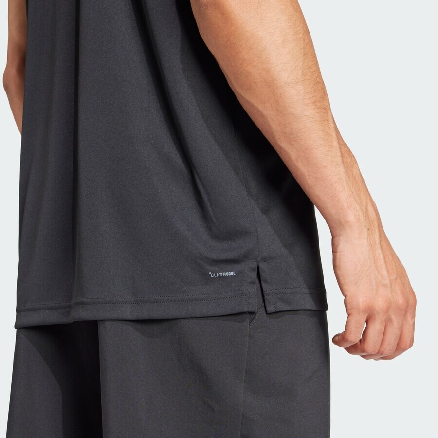 Рубашка поло ADIDAS PERFORMANCE Performance Shirt Club Tennis, черный — фото 4