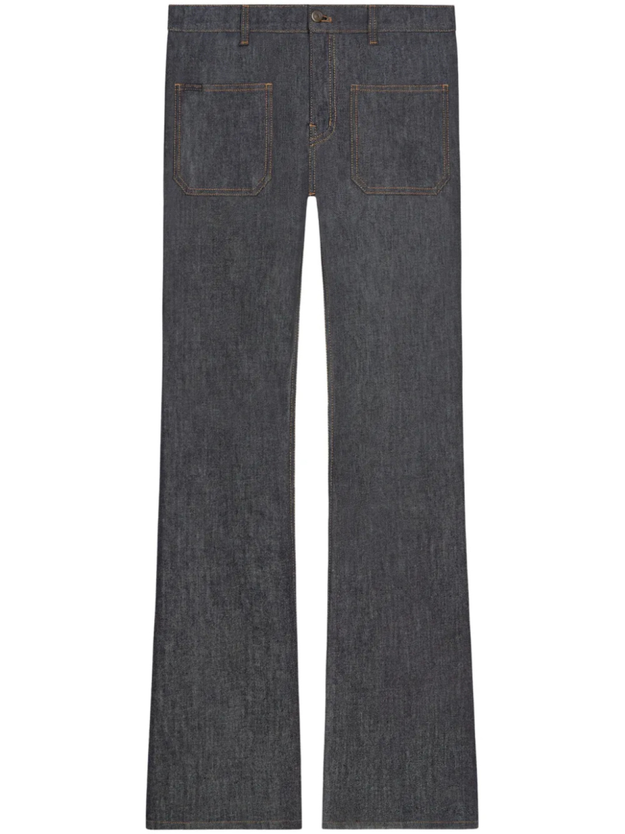 

Courrèges джинсы bootcut, серый