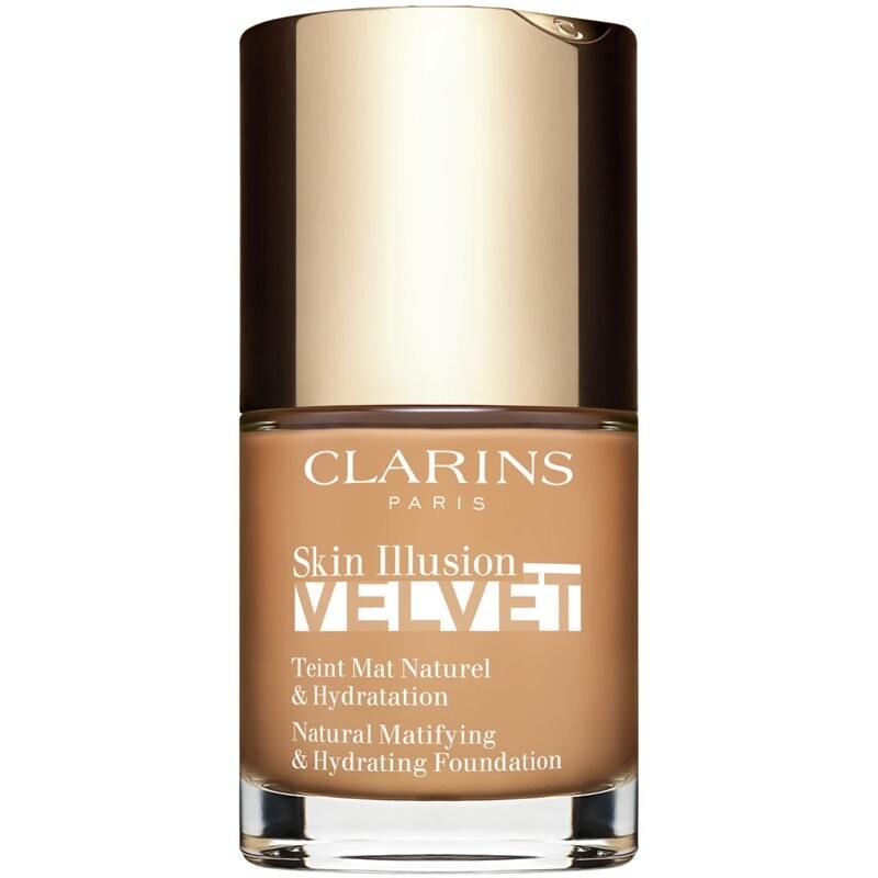 

Жидкая тональная основа Clarins Skin Illusion Velvet с матовым финишем и питательным эффектом оттенок 111N 30 мл