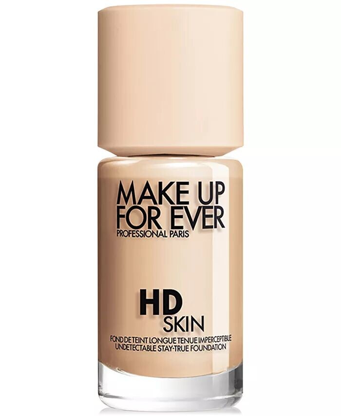 

Водостойкая натуральная матовая основа HD Skin Make Up For Ever, цвет 1Y08 - Warm Porcelain (For fair to Light skin tones with yellow undertones)