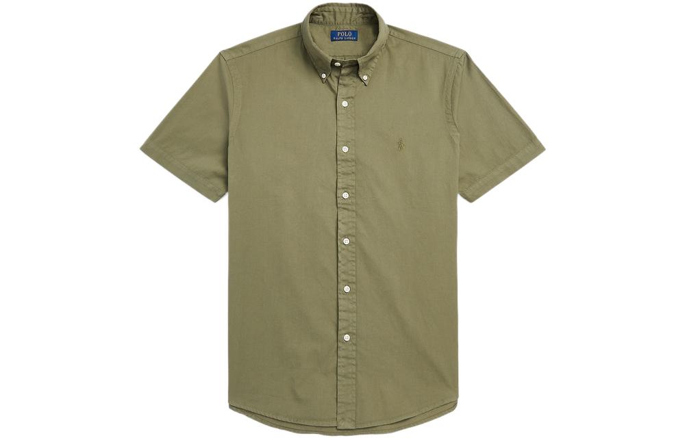 Polo Ralph Lauren Рубашка SS22 мужская Army Green — фото 3