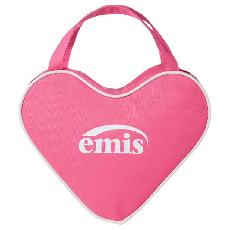 

Emis Розовая женская сумка в форме сердца из полиэстера, Pink