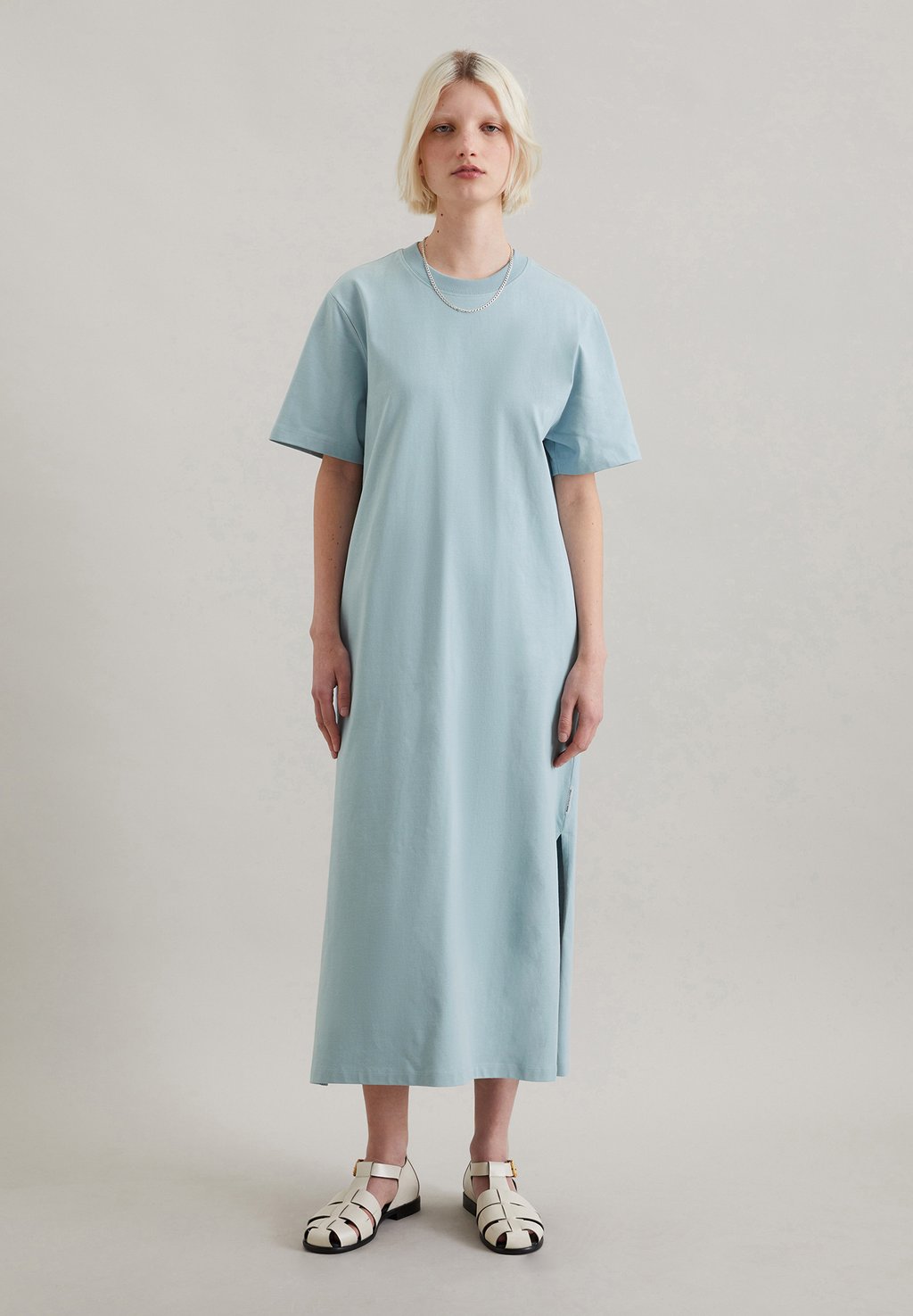 

Платье из джерси ROUND NECK SLITS Marc O'Polo DENIM, синий