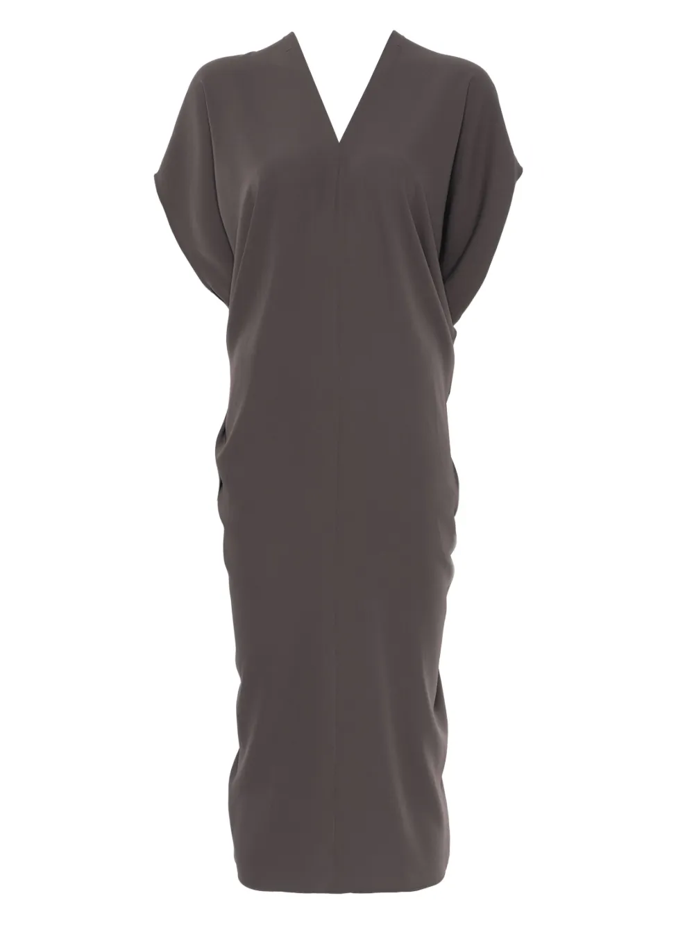 

Платье с драпировкой MM6 Maison Margiela, зеленый