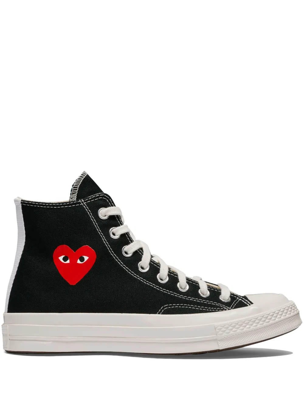 

Высокие кеды Chuck '70 Small Red Heart Comme Des Garçons Play x Converse, черный