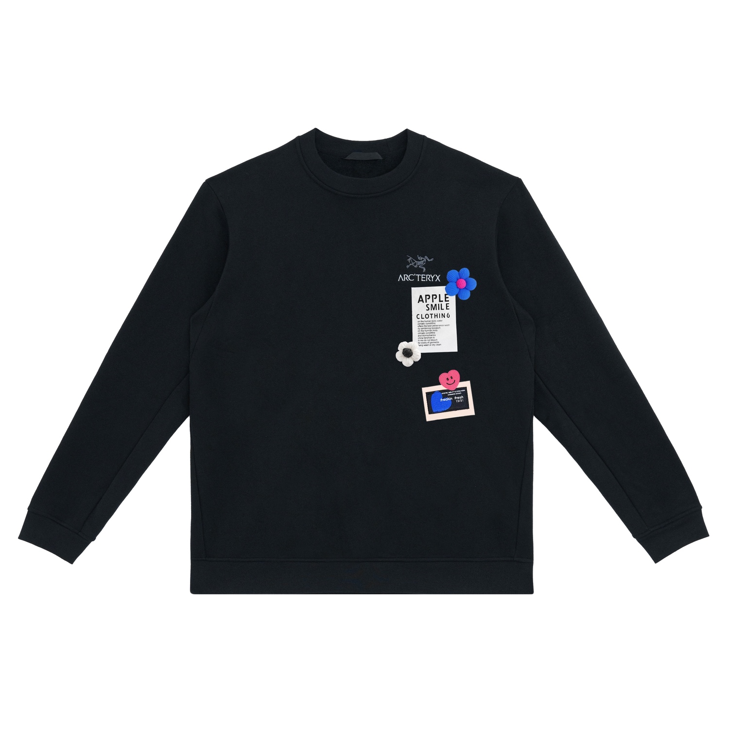 

Эмблема свитшот Unisex Arcteryx, черный