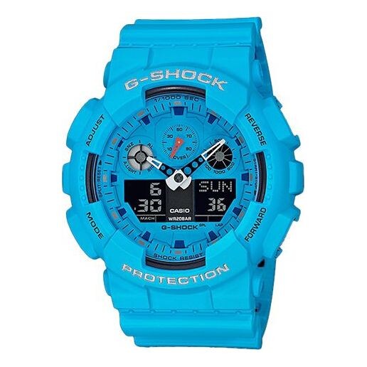 

Часы CASIO G-Shock Analog-Digital 'Light Blue', синий