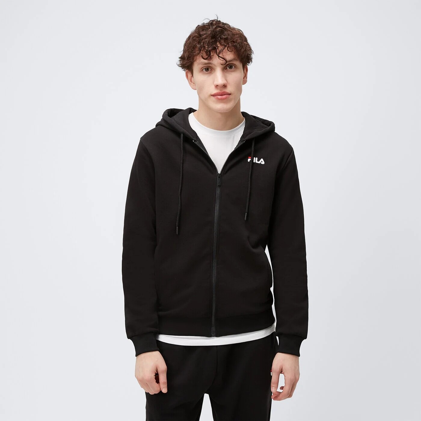 

Кофта Fila Kato на молнии, черный