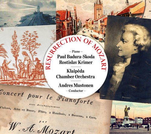 

CD диск Mozart / Badura-Skoda / Krimer / Klaipeda Chamber: Resurrection of Mozart
