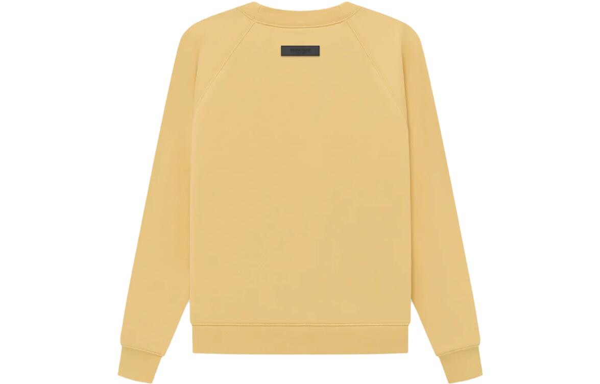 Толстовка с круглым вырезом Fear Of God Essentials, светло-желтый — фото 2