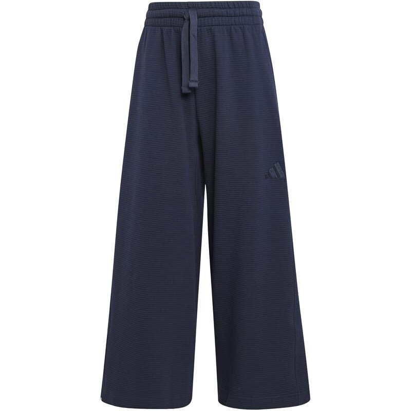 

Брюки все szn rib wide leg 7/8 pants Adidas, цвет legink