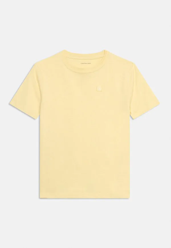 Мини-Футболка унисекс с монограммой Calvin Klein Jeans, French Vanilla — фото 3