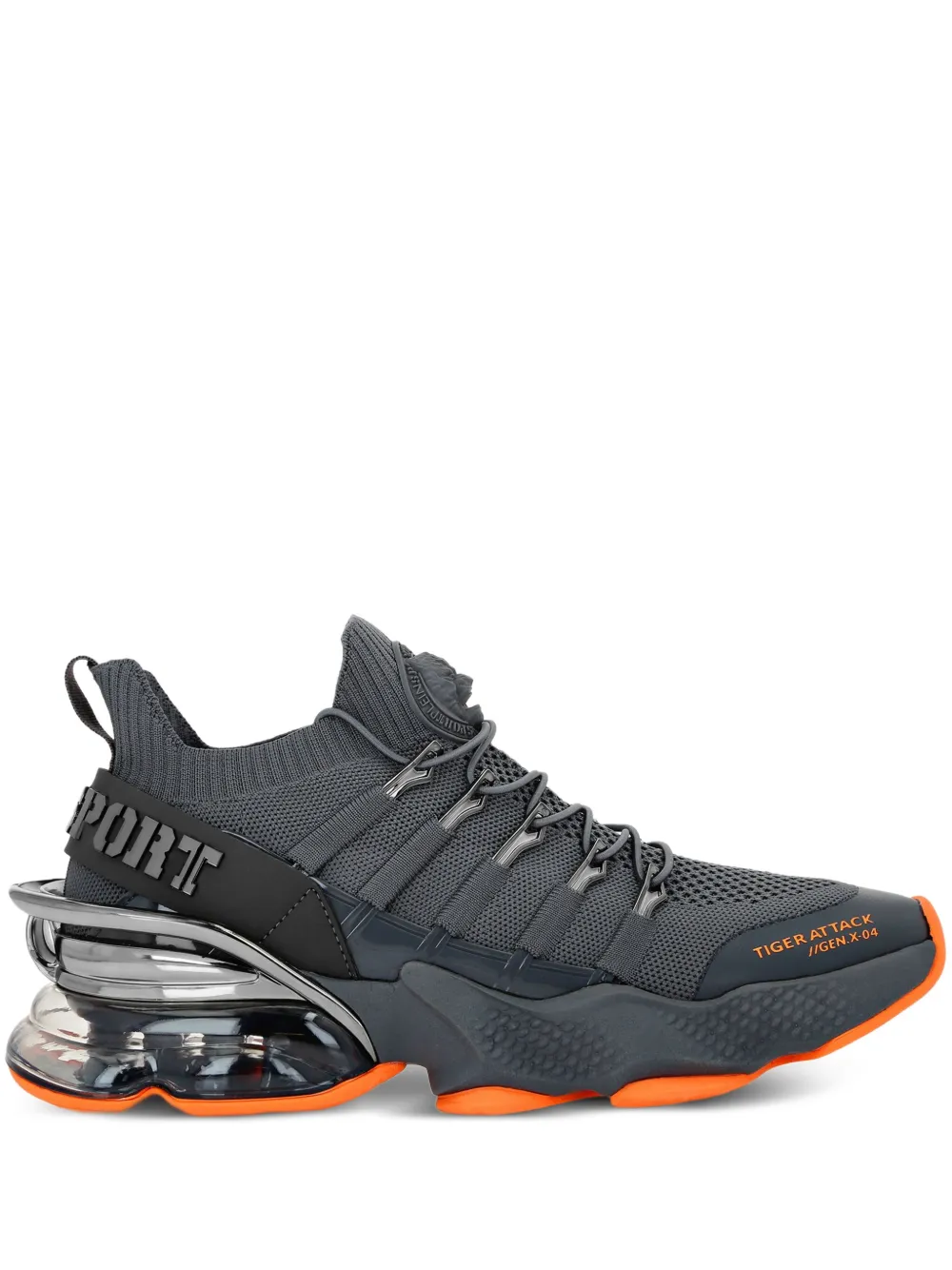 

Кроссовки Tiger Attack Gen.X.04 Plein Sport, серый