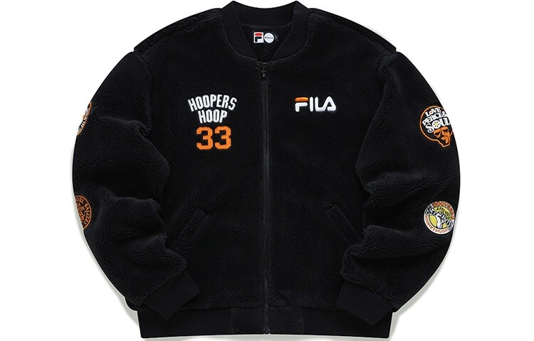 

INLINE флисовая куртка унисекс Pitch Black Fila Fusion