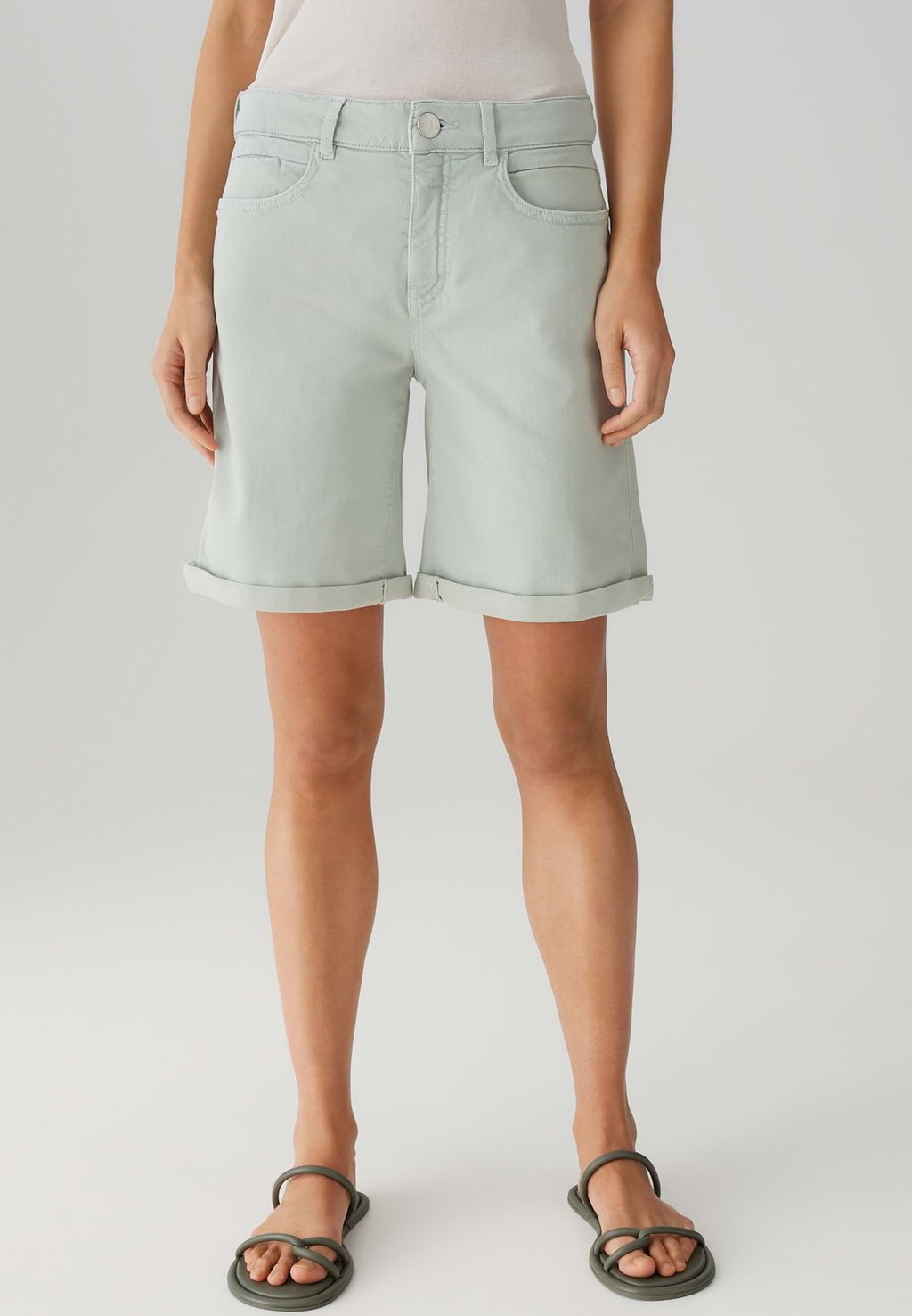 

Джинсовые шорты MID RISE STRAIGHT FIT OPUS PANTS, зеленый