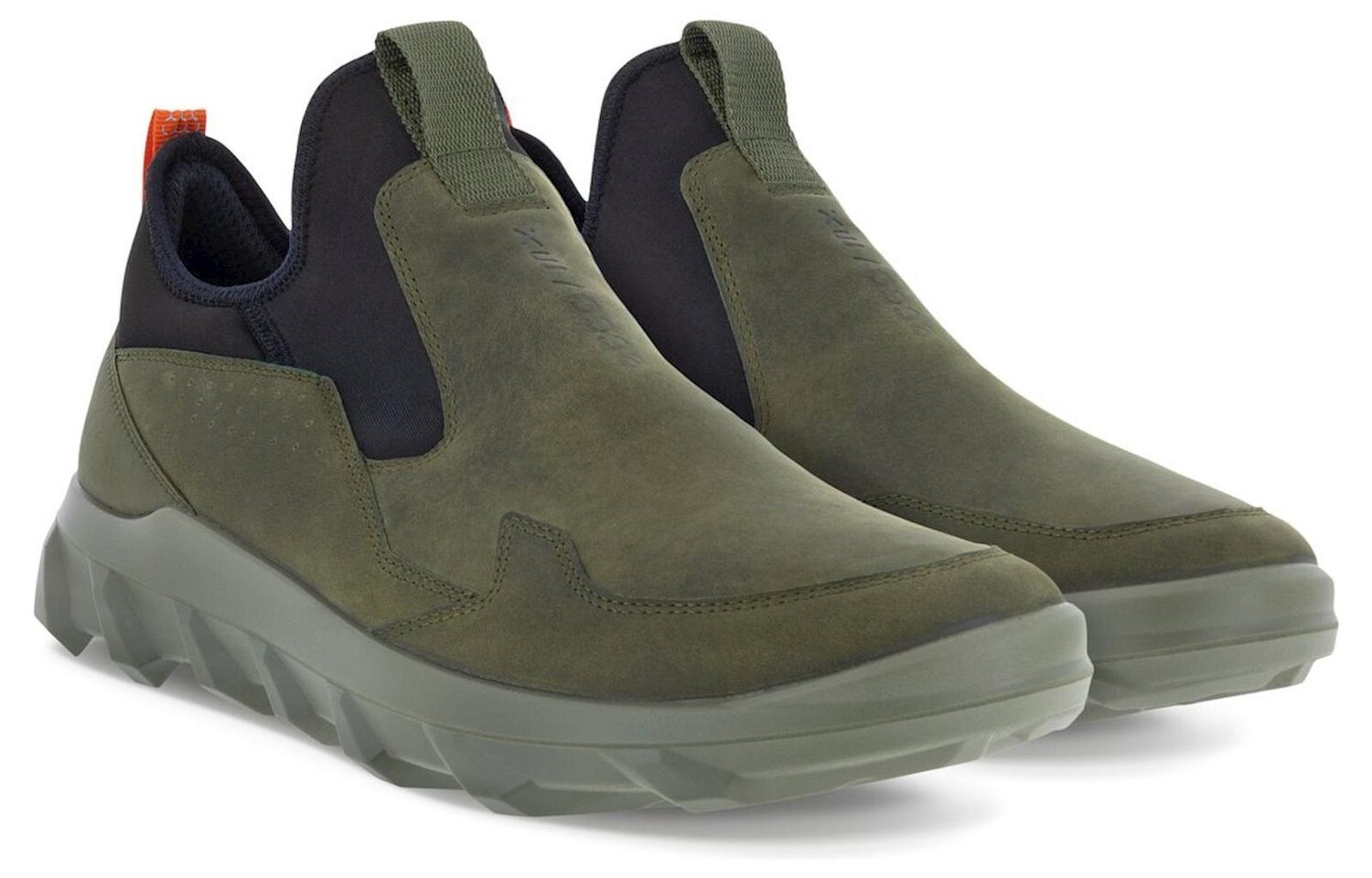 Кроссовки ecco Lifestyle Shoes Men Low-top Olive Green, зеленый — фото 3