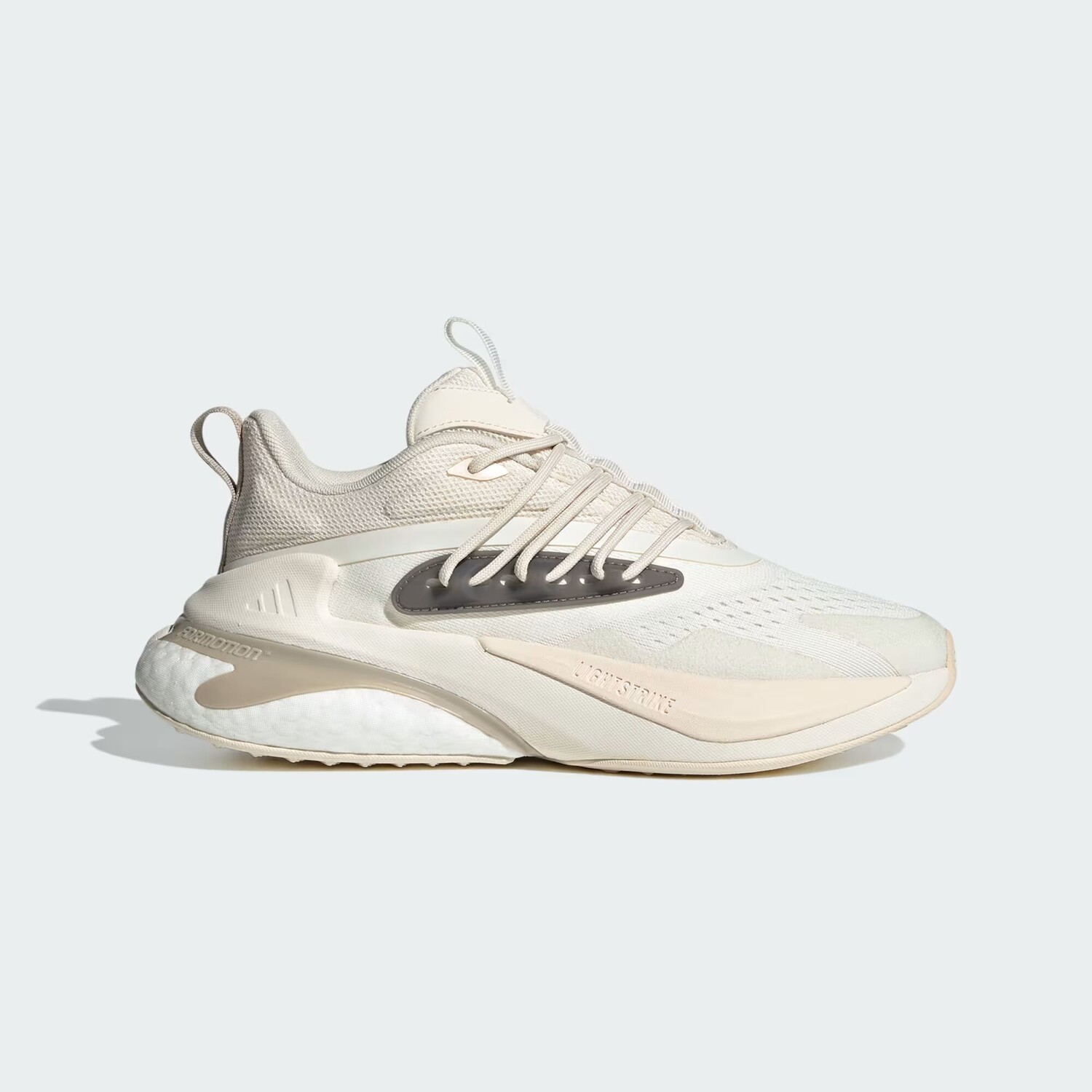 

Кроссовки Alphaboost V2 Adidas, цвет Off White/Wonder White/Grey Five