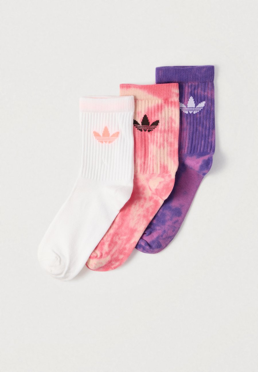 

Носки Adidas Originals TIE DYE 3 PACK, Blush Pink/Purple Rush/White/Pink