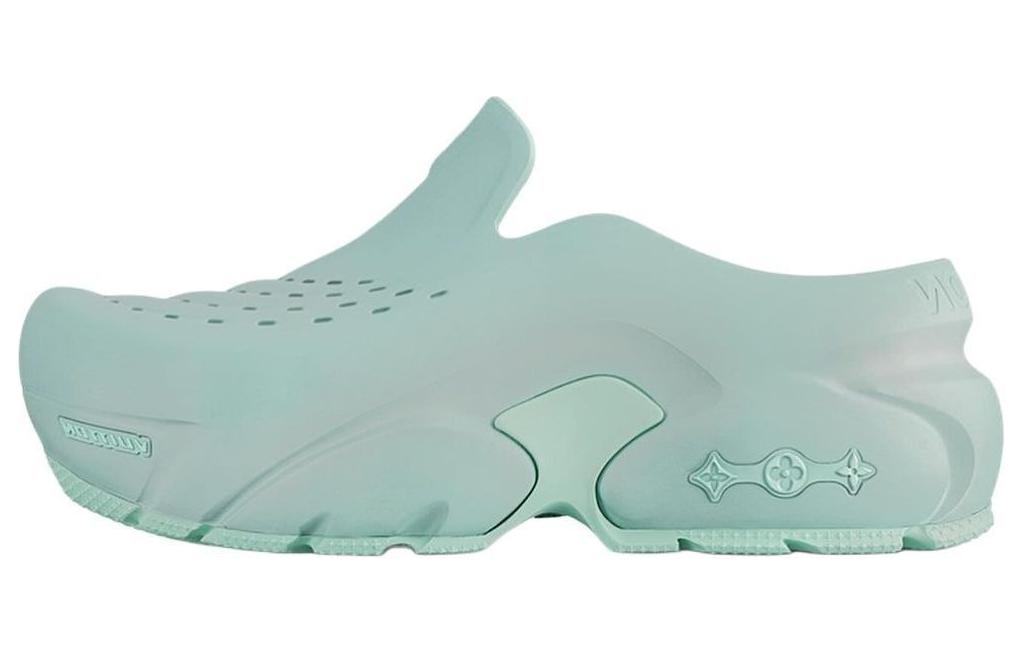 

Шлёпанцы Shark мужские зелёные LOUIS VUITTON