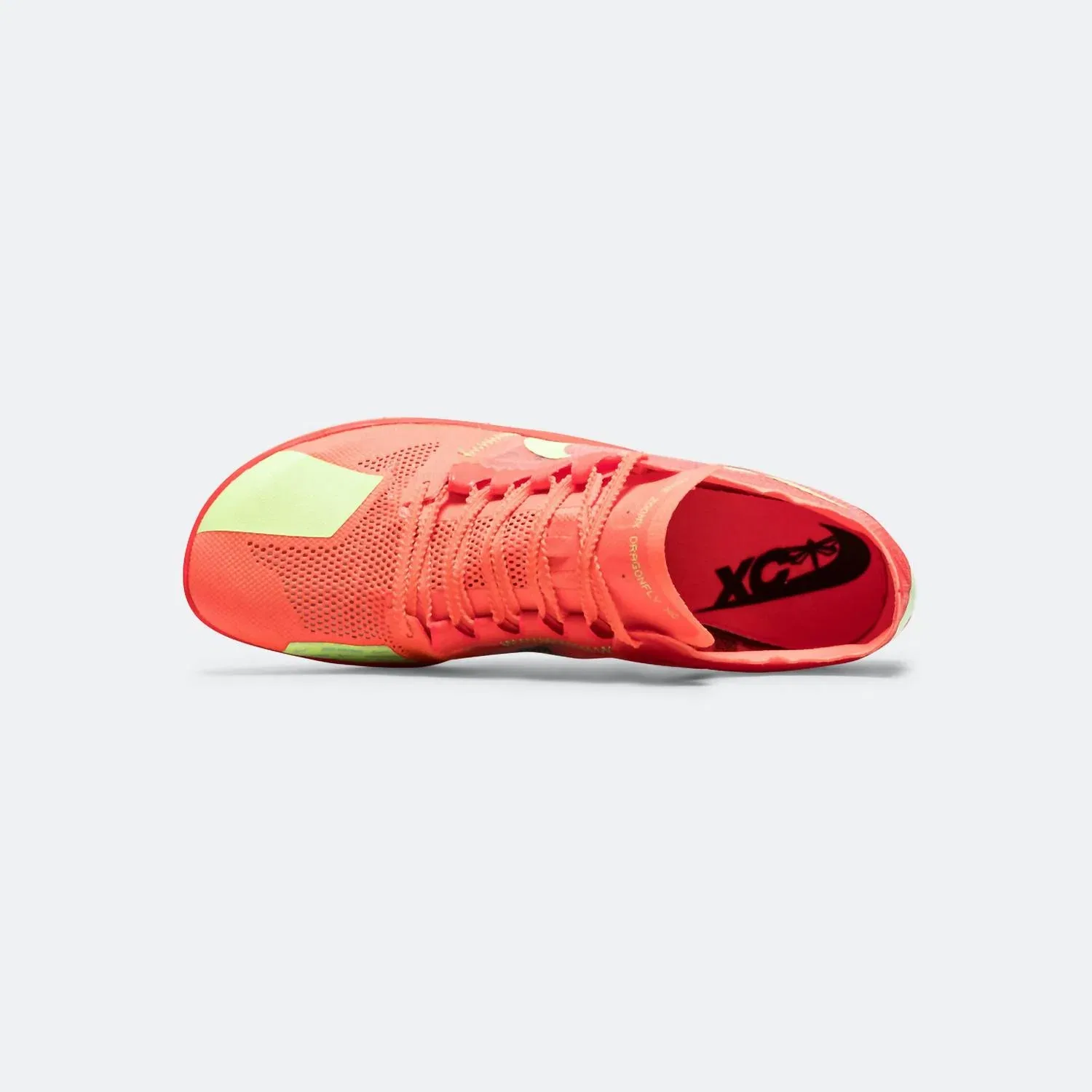 Nike Мужские кроссовки Dragonfly Xc в цвете Hyper Orange/lime Blast-Bright Crimson — фото 3