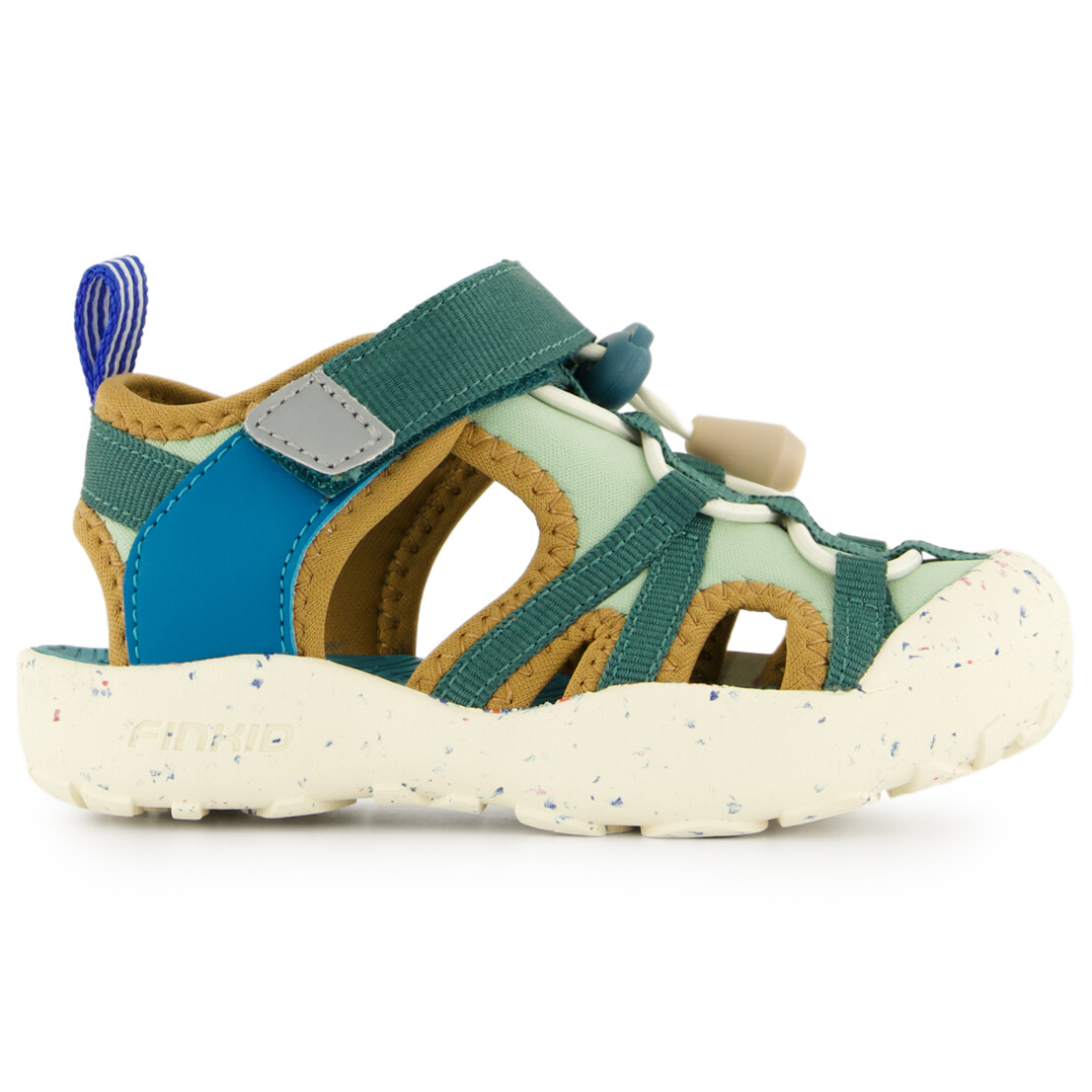 

Сандалии Finkid Kid's Salama, цвет Mosaic/Green Bay