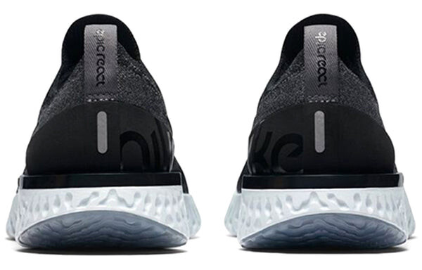 Кроссовки epic react flyknit Nike, черный — фото 4